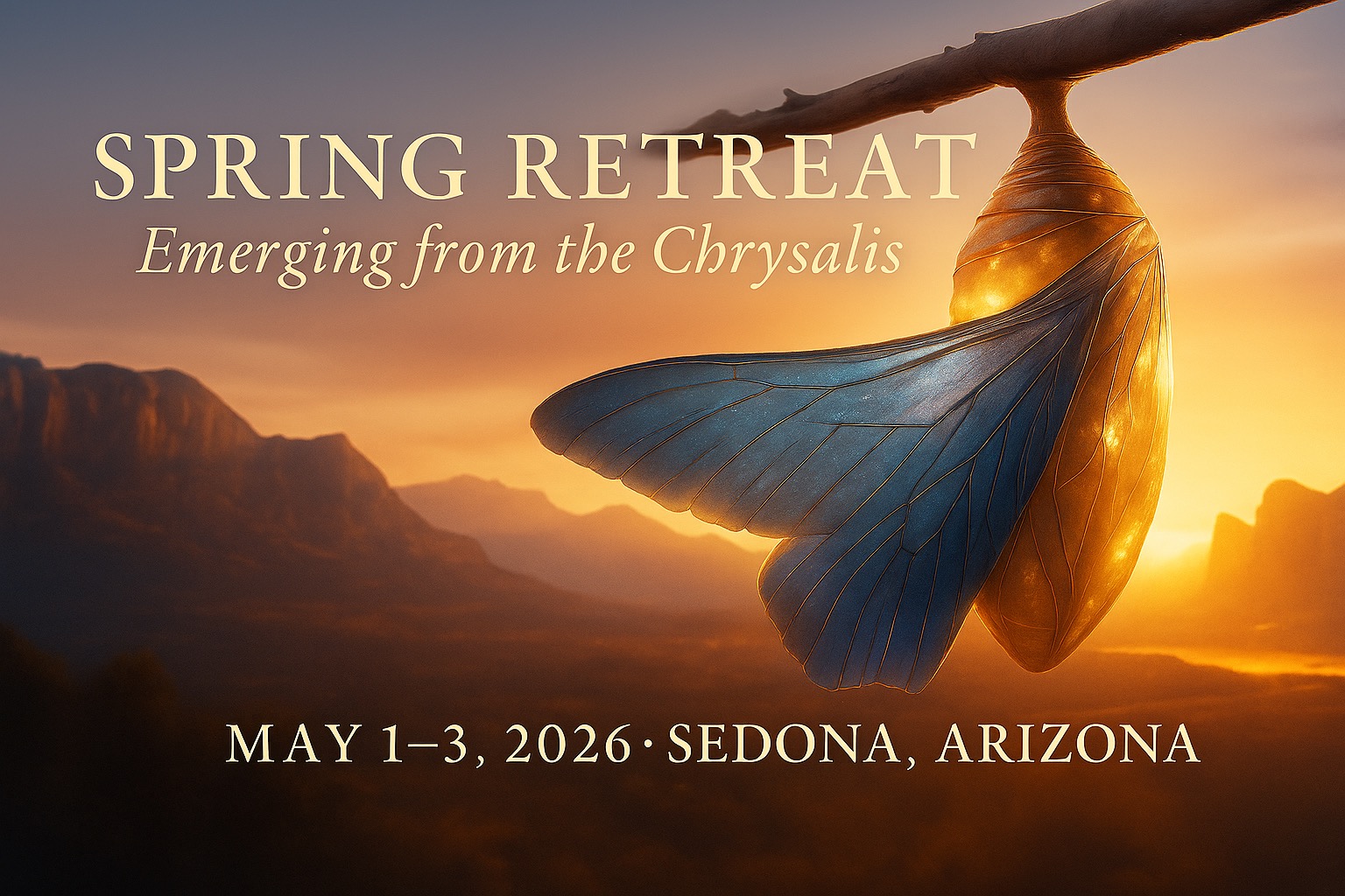 Spring Retreat: Emerging from the Chrysalis